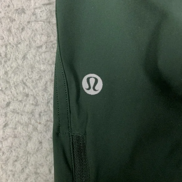 Lululemon Adapted State Jogger Women's 12 Everglade Green High-Rise Crop Gym Run - Picture 4 of 9
